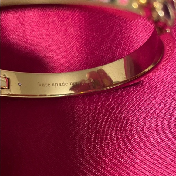Kate Spade Floral Gold and Black Bracelet - Picture 2 of 6